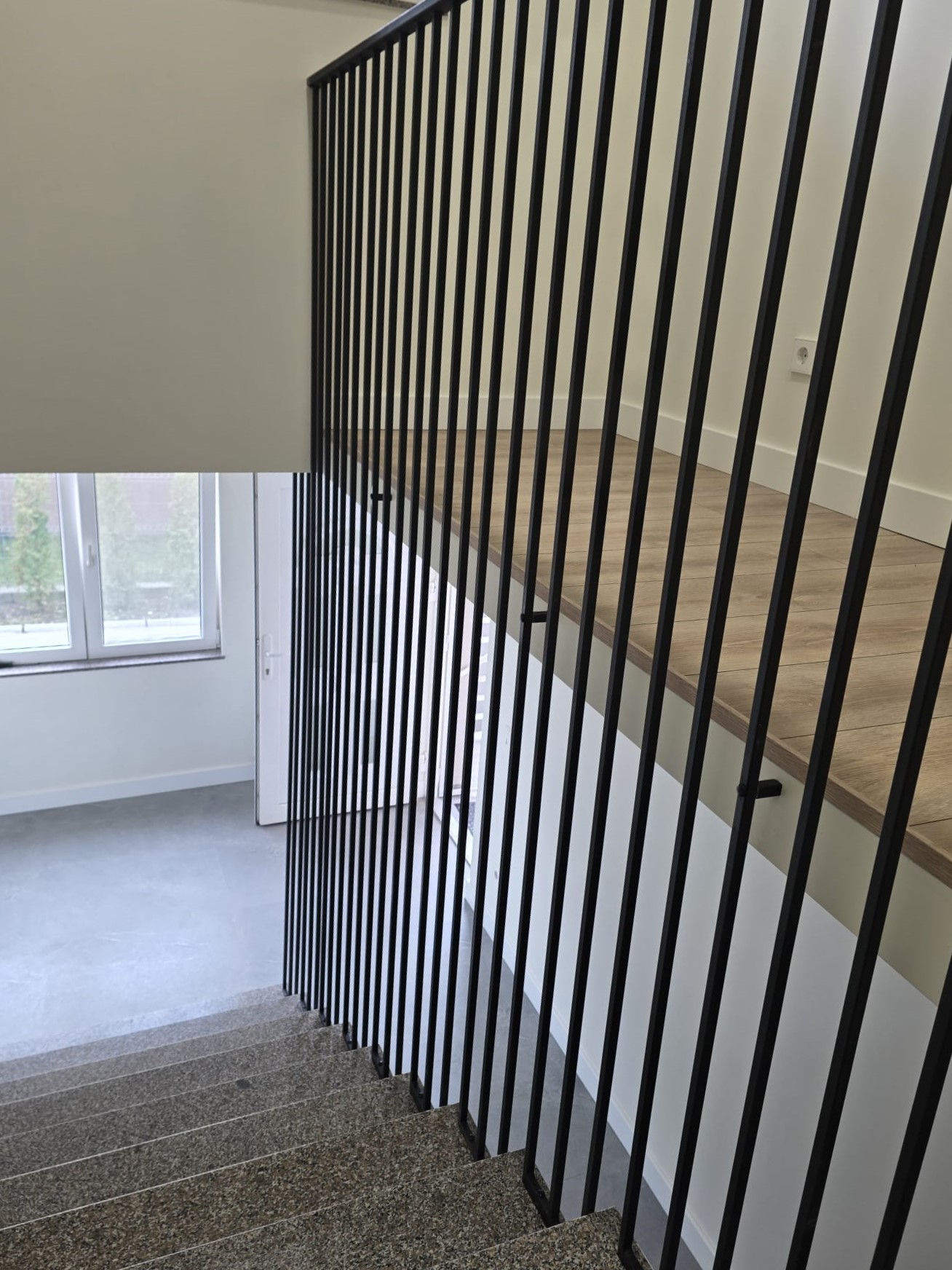 Balustrada interior motiv floral