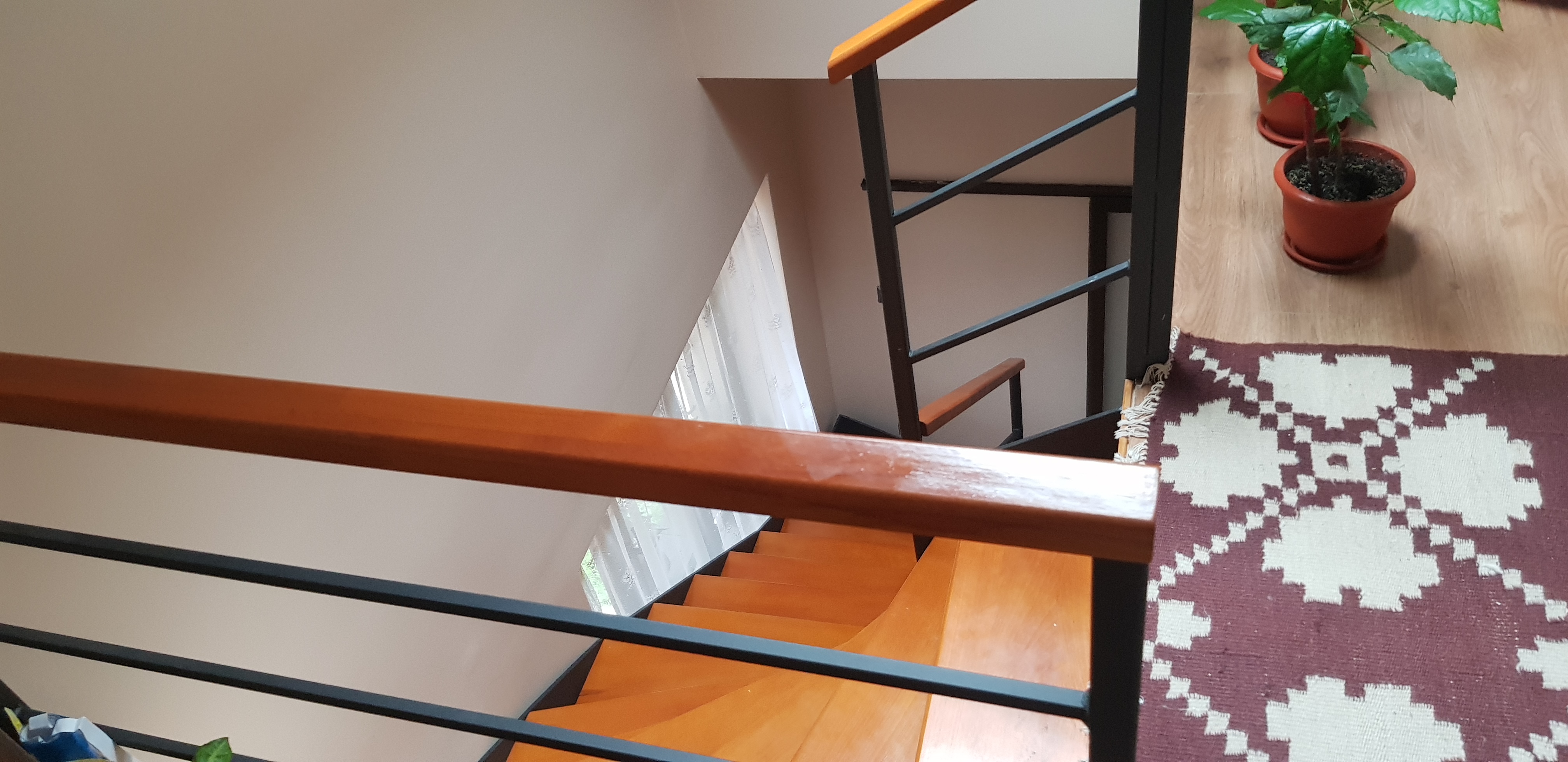 Balustrada interior motiv floral