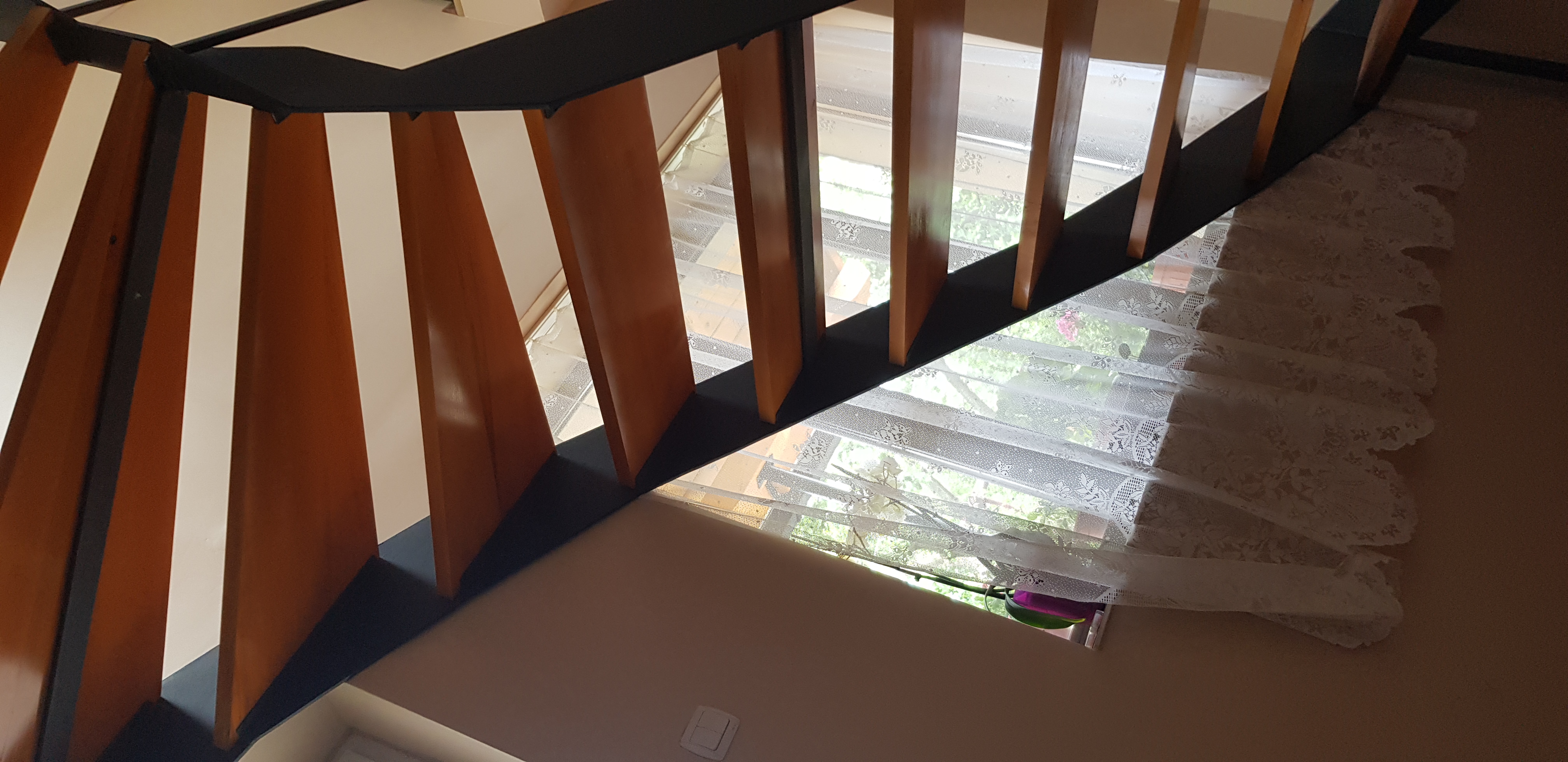 Balustrada interior motiv floral