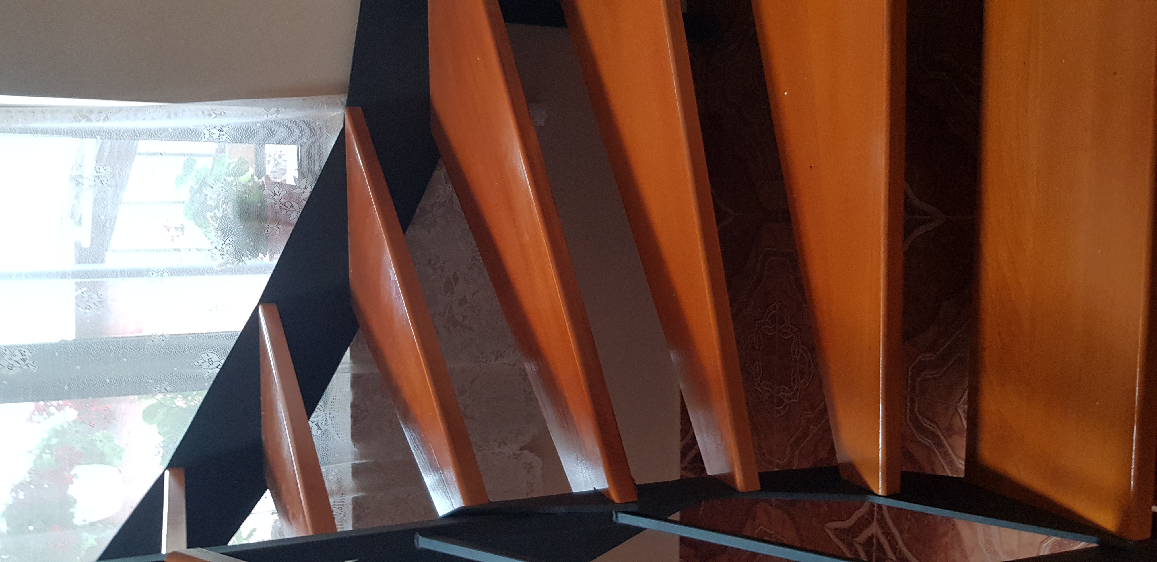 Balustrada interior motiv floral